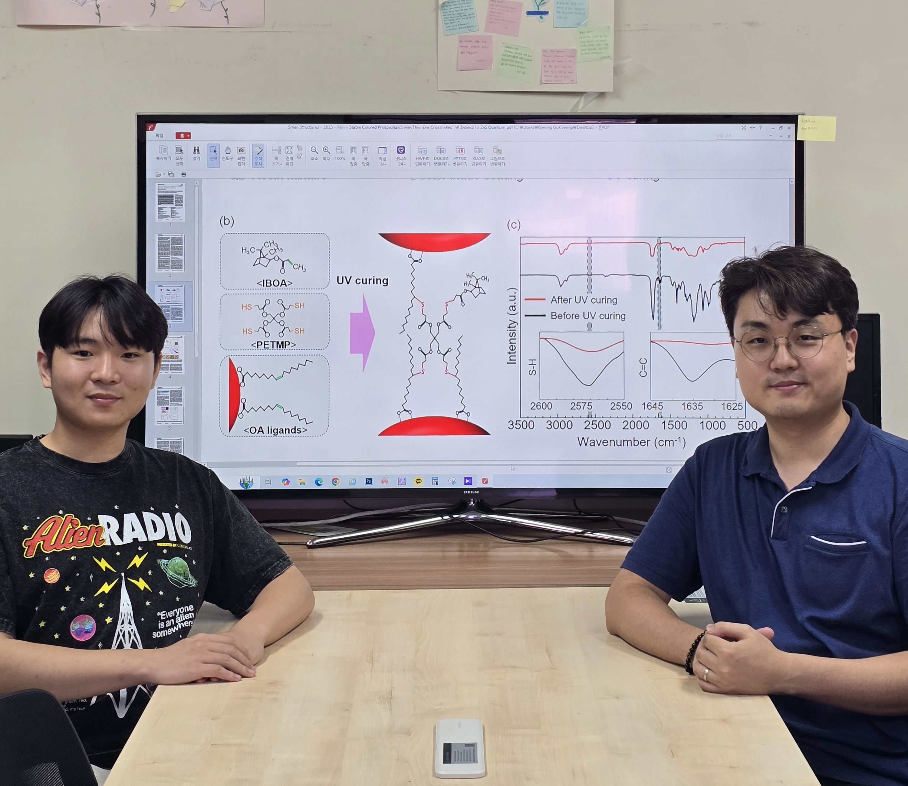 정병국 교수 연구팀, 친환경 InP 양자점-고분자 복합체 기반 고안정성 컬러태양전지 개발